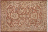 Oriental Ziegler Francis Brown Tan Hand-Knotted Wool Rug - 9'10'' x 13'4''