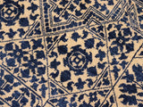 handmade Geometric Mamluk Beige Blue Hand Knotted RECTANGLE 100% WOOL area rug 8x10