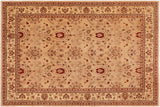 Boho Chic Ziegler Sadie Tan Beige Hand-Knotted Wool Rug - 10'2'' x 13'10''