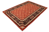 handmade Transitional Kafkaz Chobi Ziegler Rust Black Hand Knotted RECTANGLE 100% WOOL area rug 10 x 14