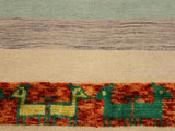 handmade Modern Moroccan Hi Ivory Rust Hand-Woven RECTANGLE 100% WOOL area rug 10x13