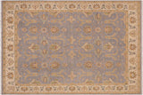 Boho Chic Ziegler Sparrow Gray Ivory Hand-Knotted Wool Rug - 8'3'' x 9'8''
