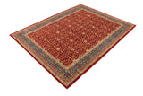 handmade Transitional Kafkaz Chobi Ziegler Red Blue Hand Knotted RECTANGLE 100% WOOL area rug 10 x 14