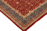 handmade Transitional Kafkaz Chobi Ziegler Red Blue Hand Knotted RECTANGLE 100% WOOL area rug 10 x 14