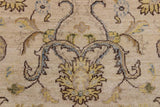 handmade Traditional Kafkaz Chobi Ziegler Ivory Gold Hand Knotted RECTANGLE 100% WOOL area rug 3 x 5