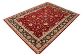 handmade Traditional Kafkaz Chobi Ziegler Red Blue Hand Knotted RECTANGLE 100% WOOL area rug 10 x 14