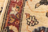 handmade Traditional Kafkaz Chobi Ziegler Ivory Red Hand Knotted RECTANGLE 100% WOOL area rug 2 x 3