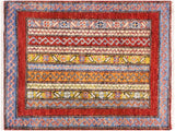 Rustic Shawl Steffenn Vegetable Dyed Wool Rug - 1'11'' x 2'11''