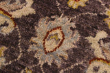 handmade Traditional Kafkaz Chobi Ziegler Brown Ivory Hand Knotted RECTANGLE 100% WOOL area rug 2 x 3