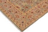 handmade Traditional Kafkaz Chobi Ziegler Green Tan Hand Knotted RECTANGLE 100% WOOL area rug 10 x 14