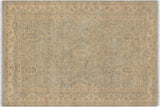 Bohemien Ziegler Magdalen Gray Beige Hand-Knotted Wool Rug - 3'11'' x 5'11''