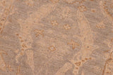 handmade Transitional Kafkaz Grey Beige Hand Knotted RUNNER 100% WOOL area rug 3x9 