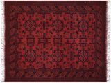 Rustic Biljik Khal Mohammadi Felecia Wool Rug - 3'5'' x 4'10''