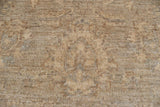 handmade Traditional Kafkaz Chobi Ziegler Grey Beige Hand Knotted RECTANGLE 100% WOOL area rug 5 x 7