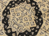 handmade Geometric Mamluk Gray Black Hand Knotted RECTANGLE 100% WOOL area rug 9x12