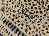 handmade Geometric Mamluk Black Beige Hand Knotted RECTANGLE 100% WOOL area rug 9x12