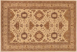 Boho Chic Ziegler Casey Beige Tan Hand-Knotted Wool Rug - 10'2'' x 13'6''