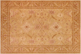 Oriental Ziegler Angla Gold Brown Hand-Knotted Wool Rug - 10'1'' x 14'0''