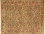 Marry Gold Pak Persian Lila Green/Beige Wool Rug - 10'0'' x 14'2''