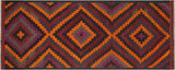 Bohemian Vintage Kilim Isabel Hand-Woven Area Rug - 3'11'' x 10'3''