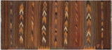 Southwestern Vintage Kilim Wan Hand-Woven Area Rug - 3'11'' x 8'9''