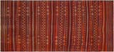 Rustic Antique Kilim Humberto Hand-Woven Area Rug - 4'6'' x 10'7''