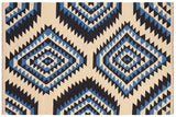 Tribal Turkish Elisabet Hand-Woven Kilim Rug - 6'0'' x 9'0''