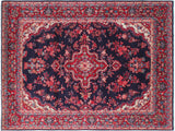 Vintage Antique Persian Tabriz Rogers Wool Rug - 7'1'' x 9'10''