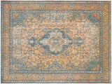 Vintage Antique Persian Tabriz Hamilton Wool Rug - 9'9'' x 13'0''