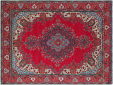 Vintage Antique Persian Tabriz Grant Wool Rug - 9'8'' x 13'0''