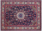 Vintage Antique Persian Ardbeel Holmes Wool Rug - 6'11'' x 10'5''
