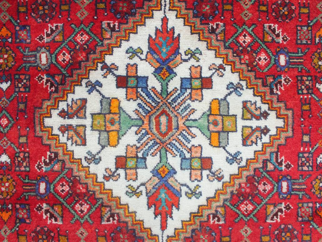 handmade Medallion, Traditional Tabriz Red Blue Hand Knotted RECTANGLE 100% WOOL area rug 6x10