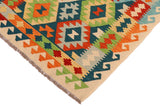 handmade Traditional Kilim, New arrival Green Rust Hand-Woven RECTANGLE 100% WOOL area rug 3' x 5'