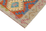 handmade Traditional Kilim, New arrival Rust Blue Hand-Woven RECTANGLE 100% WOOL area rug 2' x 3'