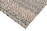 handmade Modern Kilim, New arrival Gray Gray Hand-Woven RECTANGLE 100% WOOL area rug 6' x 8'