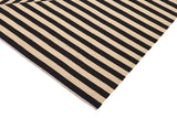 handmade Modern Kilim, New arrival Beige Black Hand-Woven RECTANGLE 100% WOOL area rug 8' x 10'
