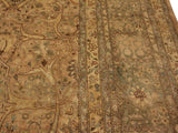 handmade Traditional  Lt. Brown Lt. Green Hand Knotted RECTANGLE 100% WOOL area rug 9x12
