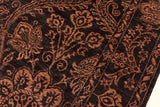handmade Traditional Kafkaz Chobi Ziegler Black Brown Hand Knotted RECTANGLE 100% WOOL area rug 5 x 7