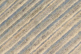 handmade Geometric Kafkaz Chobi Ziegler Blue Beige Hand Knotted RECTANGLE 100% WOOL area rug 3 x 5