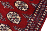 handmade Geometric Bokhara Red Beige Hand Knotted RECTANGLE 100% WOOL area rug 2x3