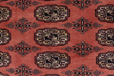 handmade Geometric Bokhara Pink Green Hand Knotted RECTANGLE 100% WOOL area rug 4x6