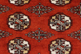 handmade Geometric Bokhara Rust Beige Hand Knotted RECTANGLE 100% WOOL area rug 3x12