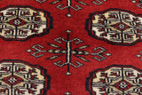 handmade Geometric Bokhara Red Beige Hand Knotted RECTANGLE 100% WOOL area rug 3x12