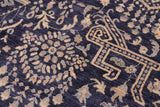 handmade Traditional Kafkaz Chobi Ziegler Gray Beige Hand Knotted RECTANGLE 100% WOOL area rug 12 x 15
