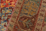 handmade Geometric Balouchi Red Beige Hand Knotted RECTANGLE 100% WOOL area rug 4 x 6
