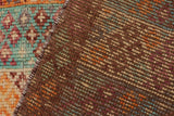 handmade Geometric Balouchi Blue Maroon Hand Knotted RECTANGLE 100% WOOL area rug 4 x 5