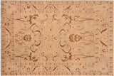 Oriental Ziegler Gabriela Tan Brown Hand-Knotted Wool Rug - 7'8'' x 9'5''