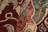 handmade Transitional Kafkaz Chobi Ziegler Beige Brown Hand Knotted RECTANGLE 100% WOOL area rug 8 x 10