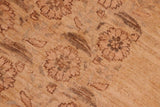 handmade Transitional Kafkaz Chobi Ziegler Lt. Tan Gold Hand Knotted RECTANGLE 100% WOOL area rug 8 x 10