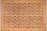 Bohemien Ziegler Frieda Tan Gold Hand-Knotted Wool Rug - 8'1'' x 10'0''